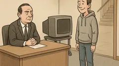 Witz: „Starker Programmierer? Dann Monitor hoch!“