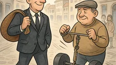 Witz: Woher kommt die Kraft, Alter?