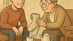 Witz: Oma checkt beim Kaffee meine Füße