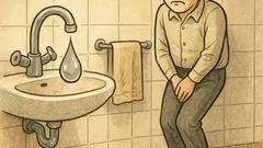 Witz: Und hängt der Tropfen noch so lose…